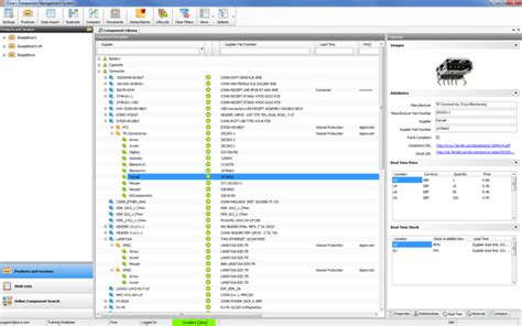 electronic component suppliers management software|Keep Track of Your Components with Electronic Component Database.